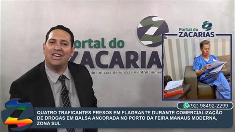 AO VIVO, ACOMPANHE NO PORTAL DO ZACARIAS O .